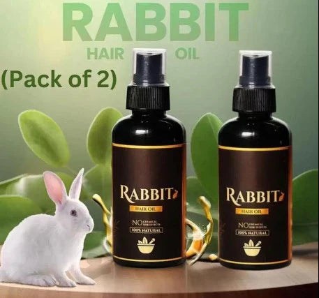 🌿Rabbit Herbal Hair Oil 😍Buy 1 Get 1 Free Today!😍