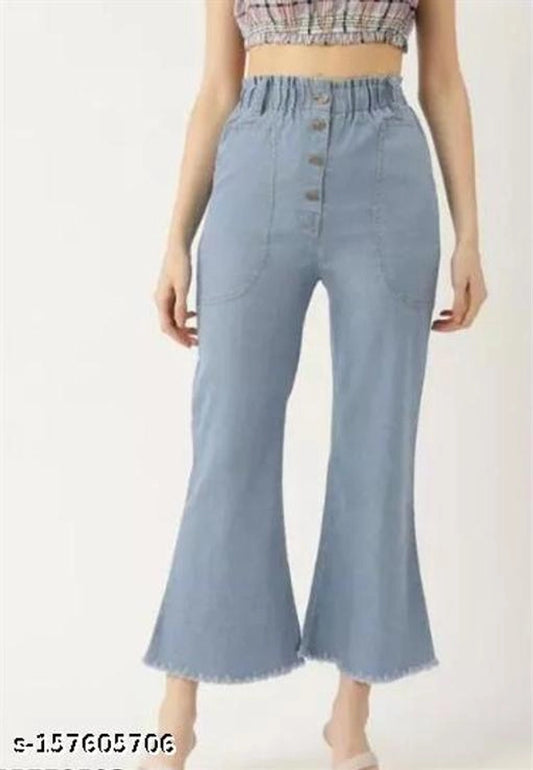 Denim Jeans for Women (Blue, 28)